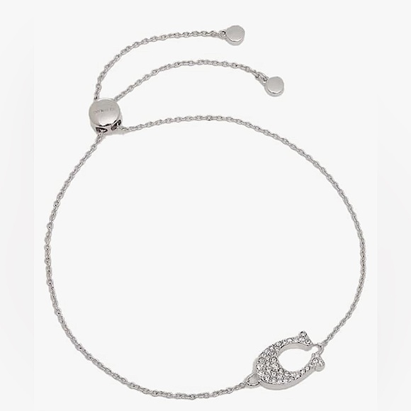 COACH Pave Signature Slider Bracelet NWT/NEW with Dust bag - Picture 5 of 15